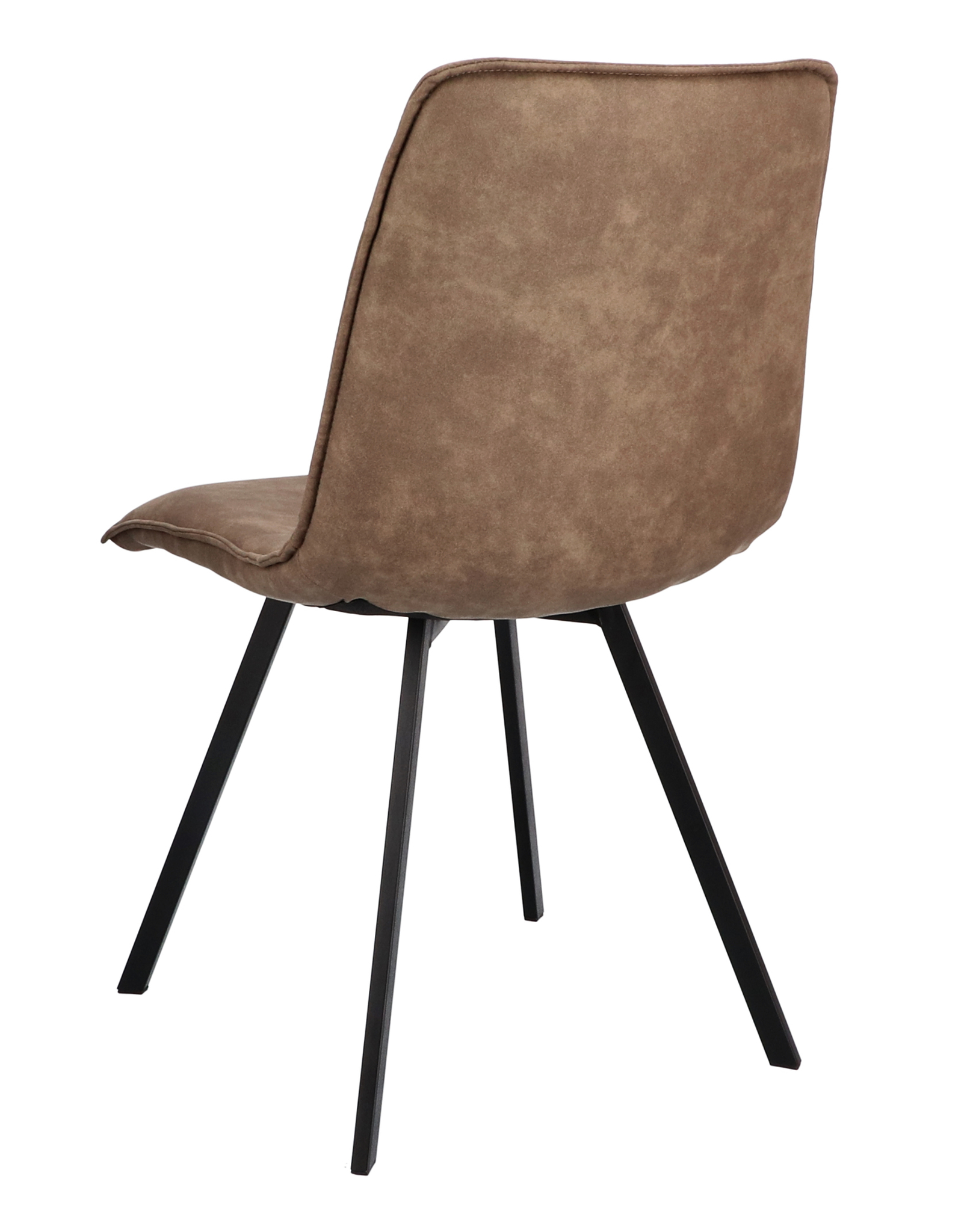 1348009-4.jpg Stoel Noa Stof Cowboy 809 Stone Poot Zwart - Afbeelding 5