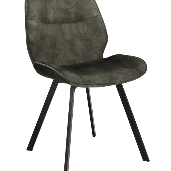 Stoel May Stof Adore Hunter 156 Poot Zwart