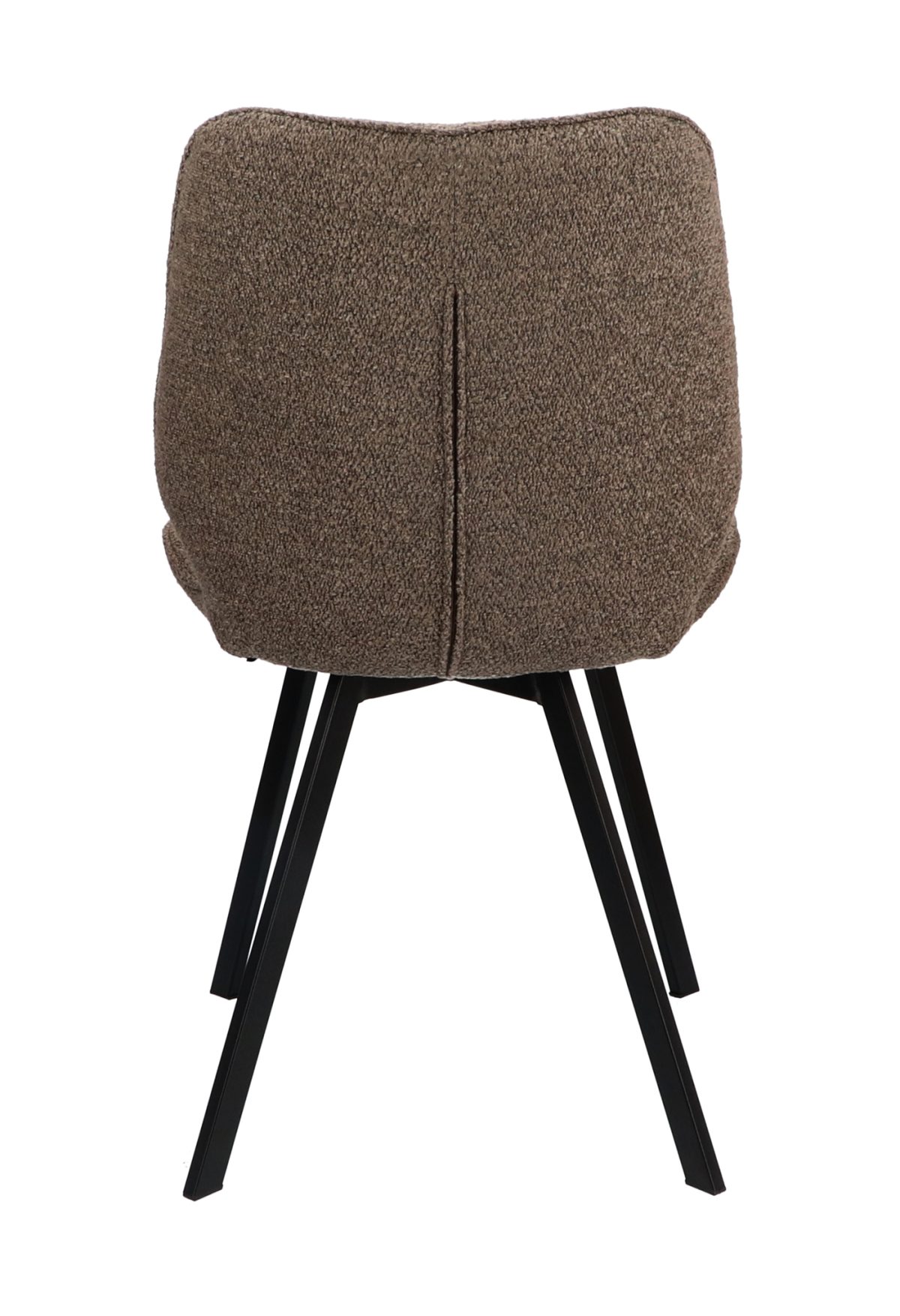 Stoel May Stof Alpine Brown 15 Poot Black - Afbeelding 3