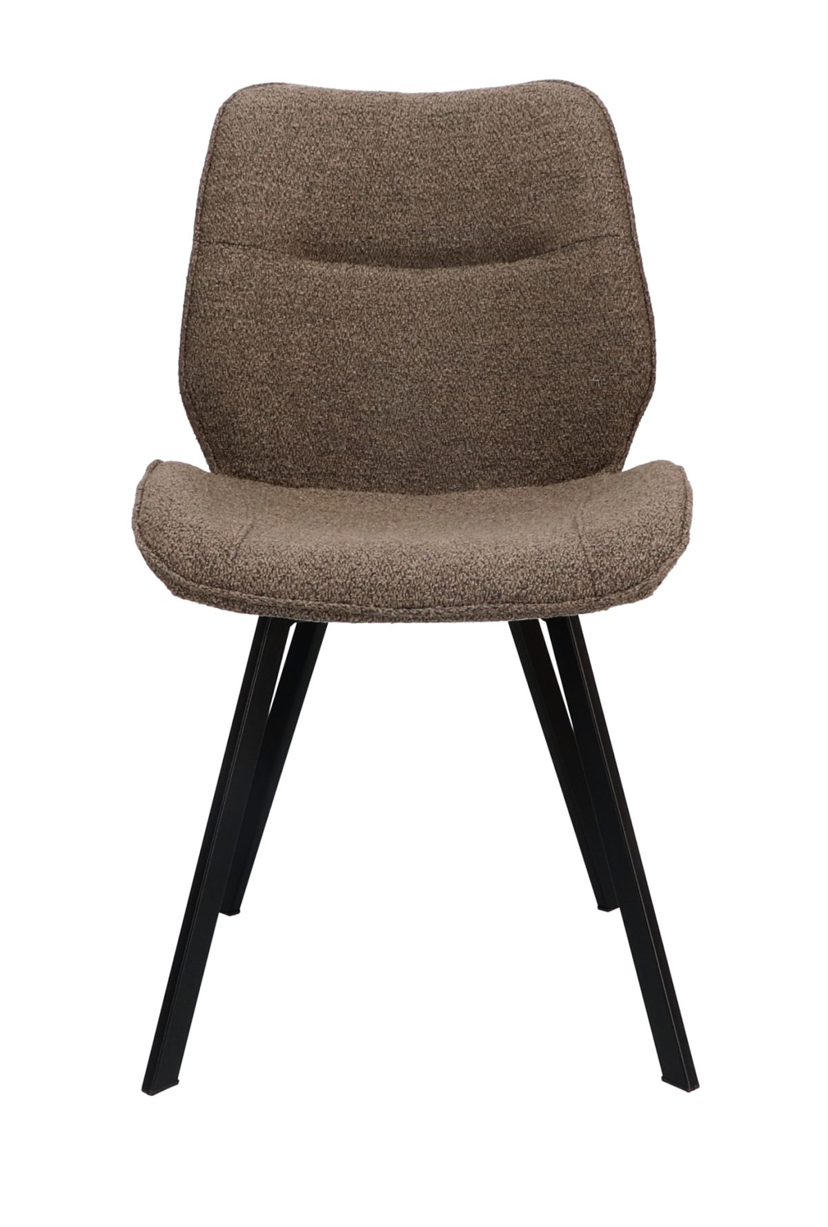 Stoel May Stof Alpine Brown 15 Poot Black - Afbeelding 4