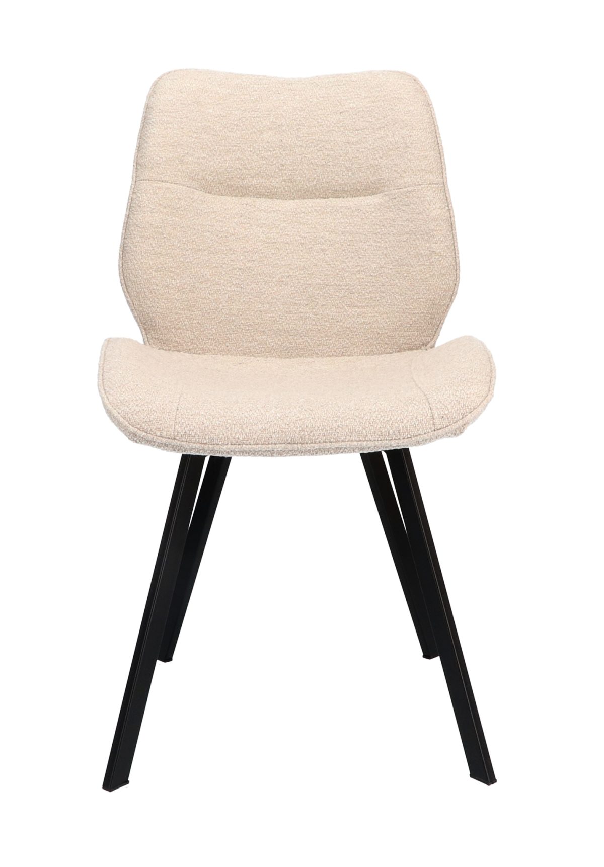 Stoel May Stof Alpine Natural 01 Poot Zwart - Afbeelding 2