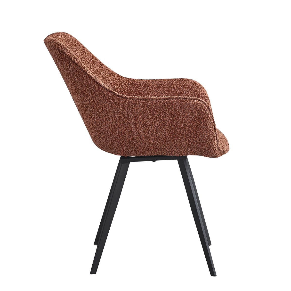 Luca Boucle Leaf Brown (set van 2) - Afbeelding 3