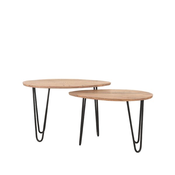LABEL51 Salontafel Frisk - Ruw - Mangohout