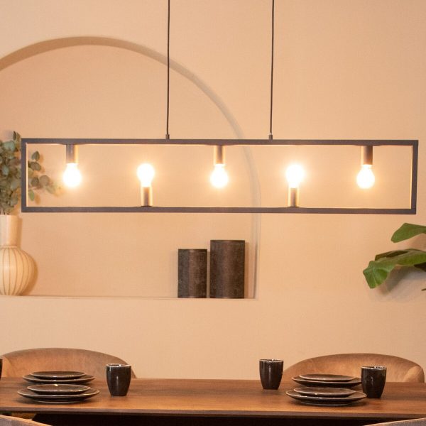 LABEL51 Hanglamp Quadrato - Zwart - Metaal