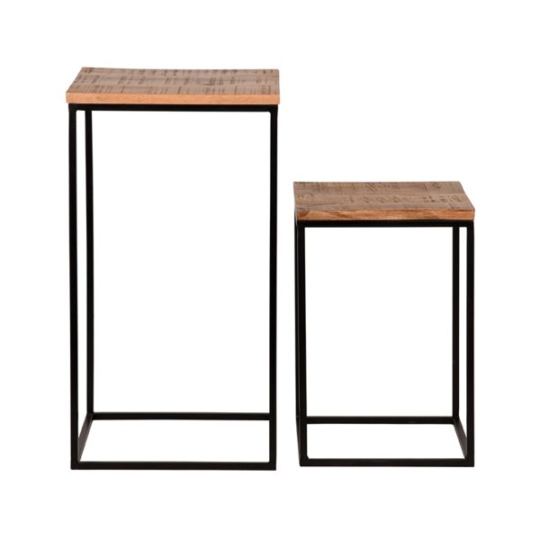 LABEL51 Bijzettafel Vintage - Ruw - Mangohout