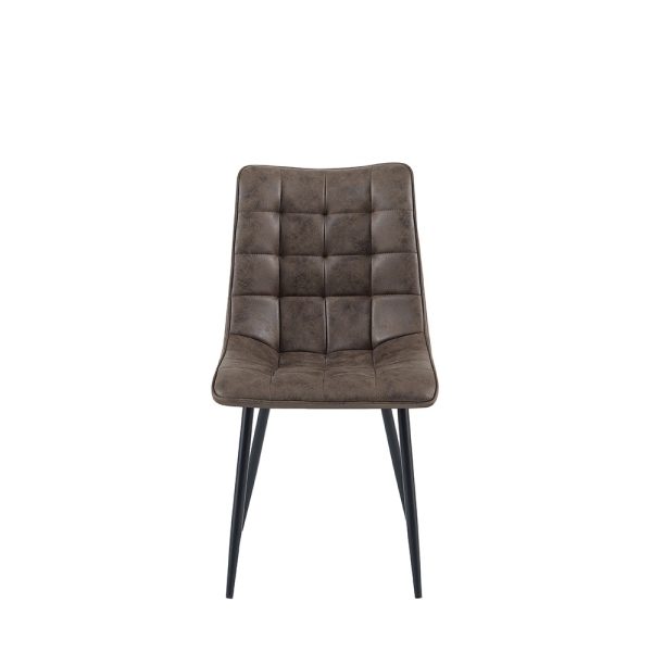 Eetkamerstoel Lucille Licht Bruin 4 stuks per doos (set van 4)