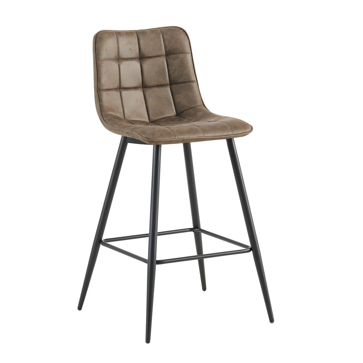 Barhocker Lucille Hellbraun - Afbeelding 2