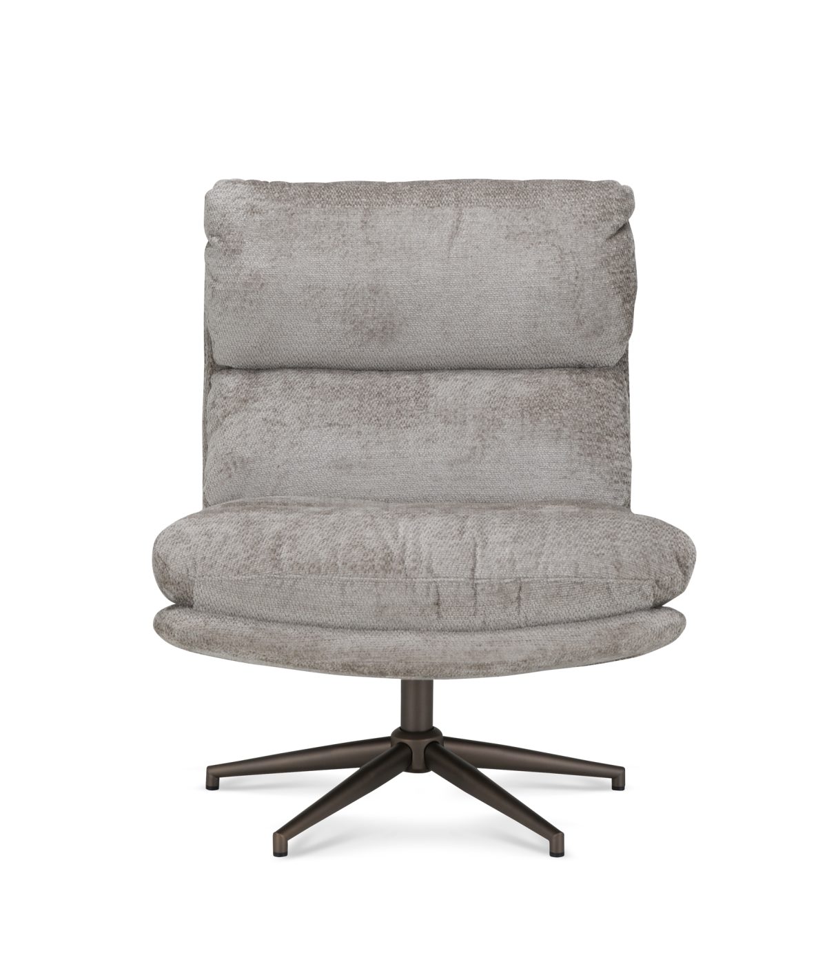 Lounge Chair Lodge Fabric Movie Clay 84 Leg Bronze 360° - Afbeelding 2