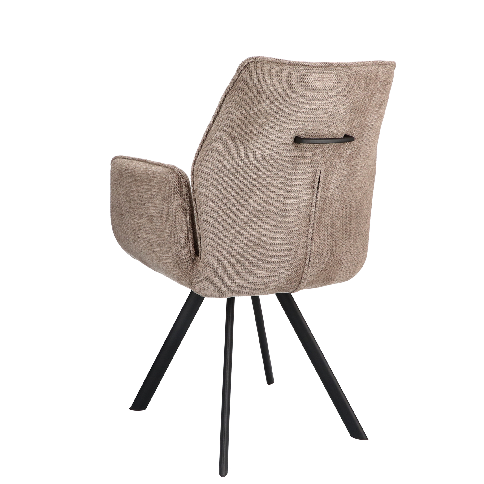 2048140-3.jpg Armstoel Jade Stof Mito Lever 10 Poot Zwart - Afbeelding 4