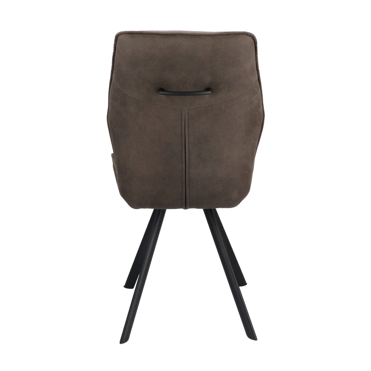 Stoel Jade Stof Cowboy 104 Grijs Poot Zwart - Afbeelding 5