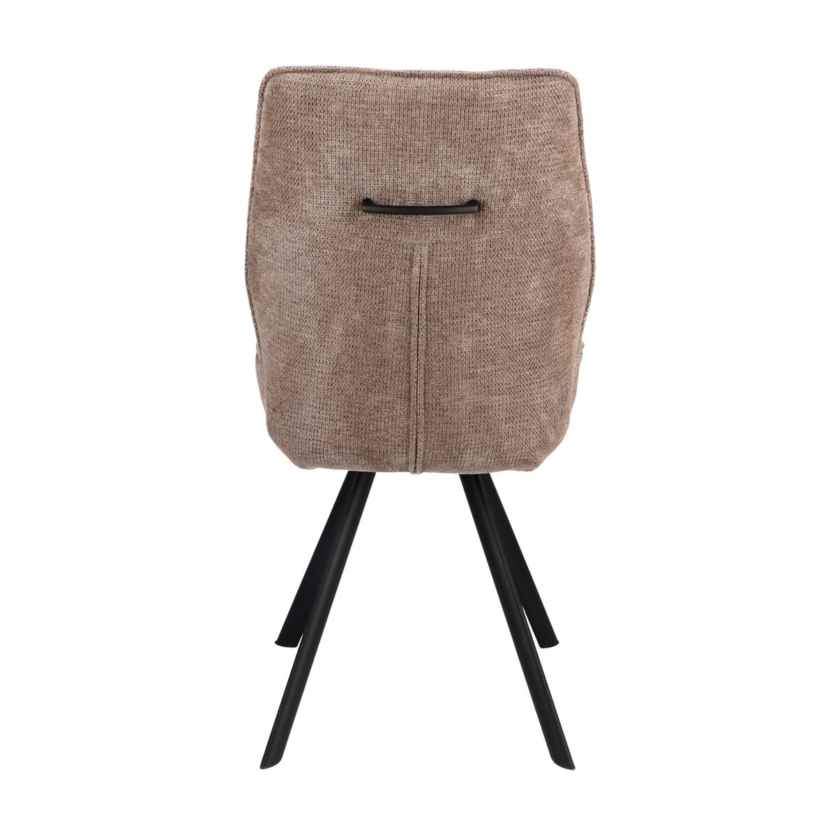 Stoel Jade Stof Mito Lever 10 Poot Zwart - Afbeelding 5