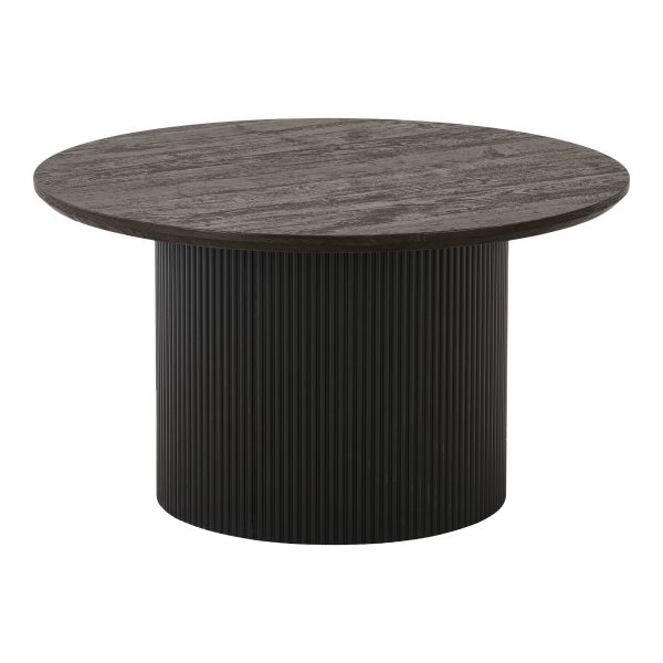 Boavista Salontafel - Salontafel, donkerbruin Ø80x45 cm