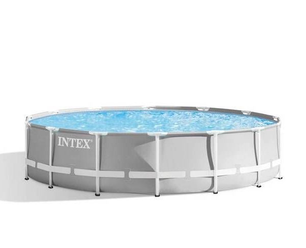 INTEX zwembadset met prismaframe - 427 x 107 cm