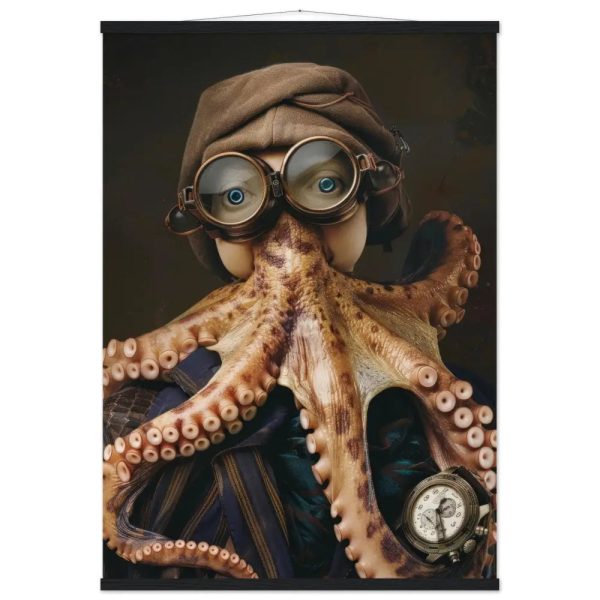 Schoolposter van een Octopus