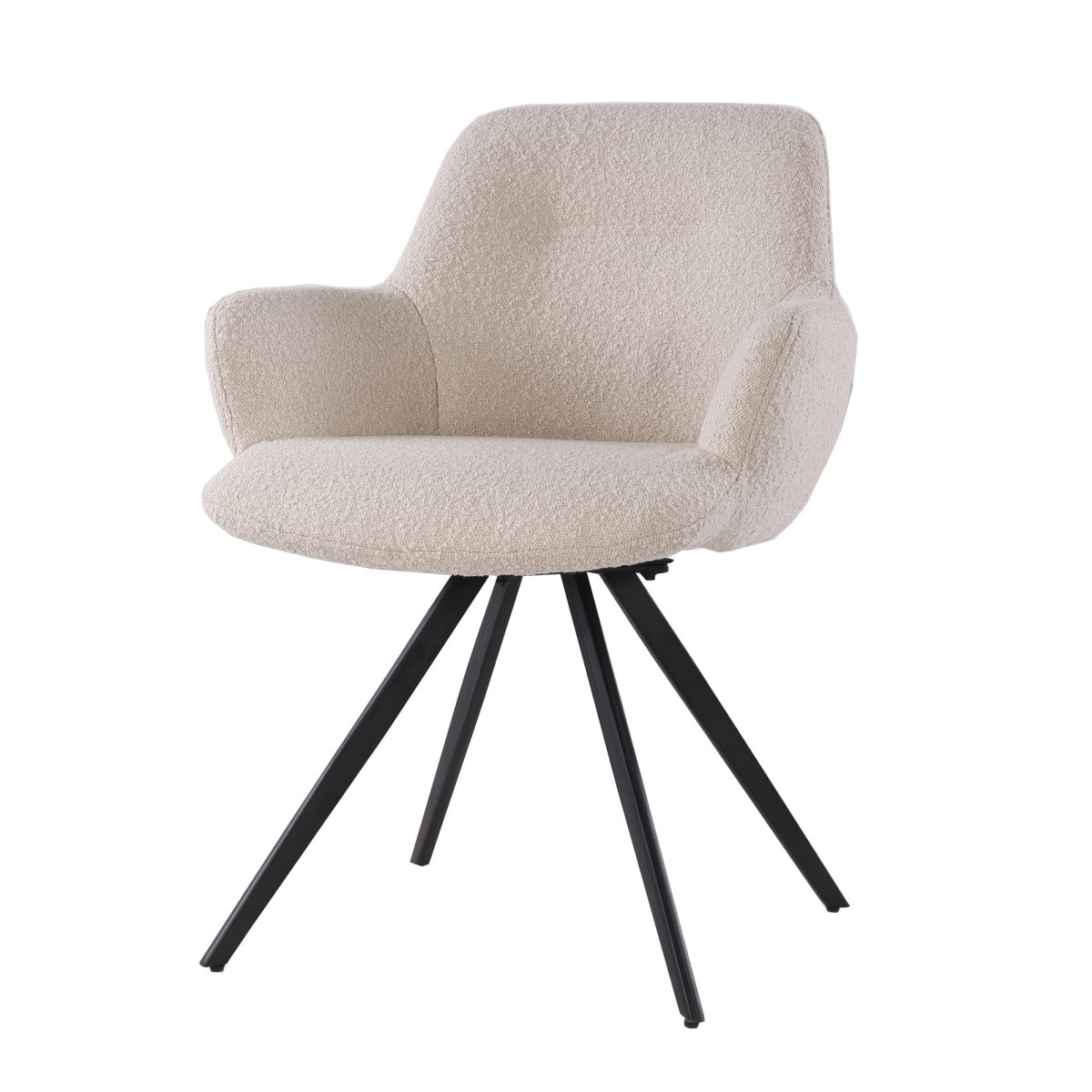 Doreen Boucle Beige (set van 2) - Afbeelding 1
