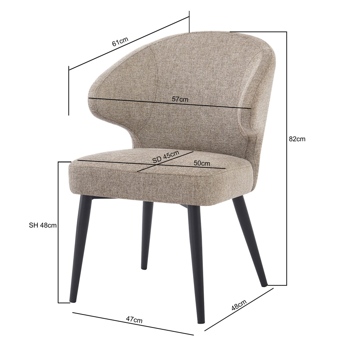Donna Beige (set van 2) - Afbeelding 6