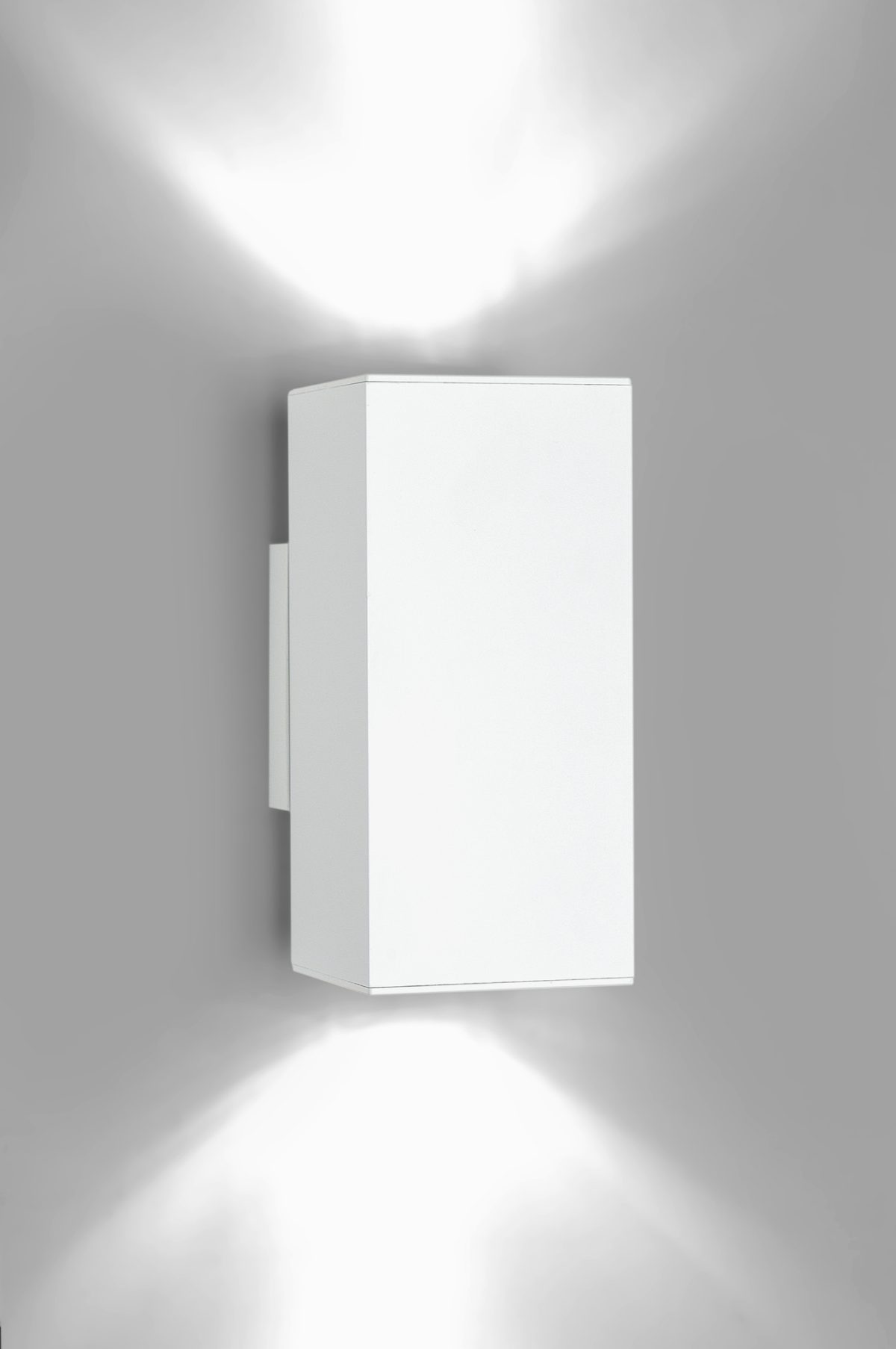 Dau 80 Wandlamp 2 x GU10 gestructureerd wit - Afbeelding 1