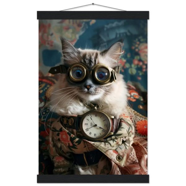 Schoolposter van een vrouwelijke Balinese kat