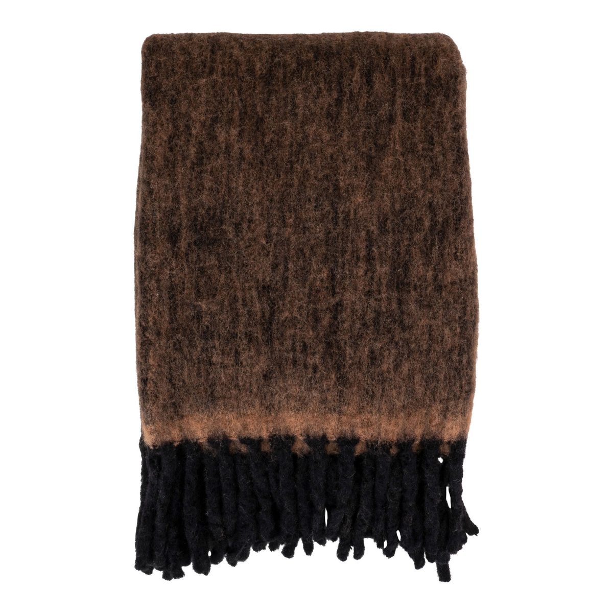 Carmel Plaid - Geruite plaid, bruin, 130x170 cm - Afbeelding 1