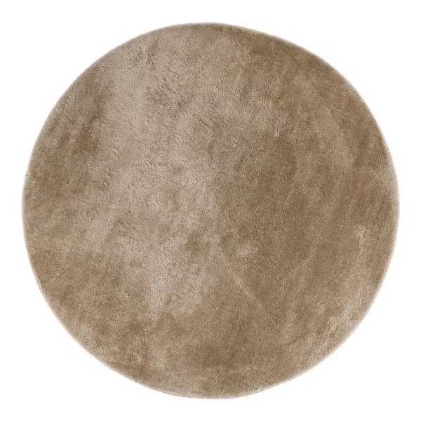 Miami Tapijt - Tapijt, rond, zandkleur, Ø160 cm
