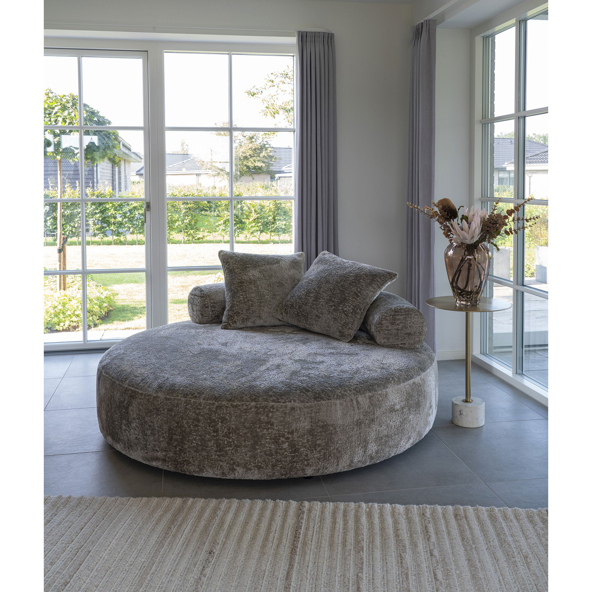 3981502-3.jpg Mango Tapijt - Tapijt, handgetuft, ivoor, 160x230 cm - Afbeelding 4