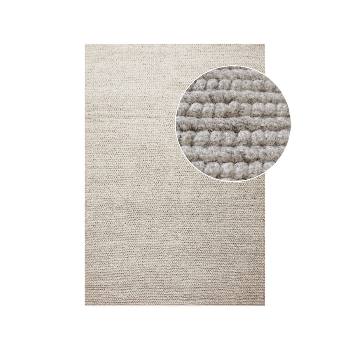 Mandi Tapijt - Tapijt, handgeweven, natuur, 160x230 cm - Afbeelding 1