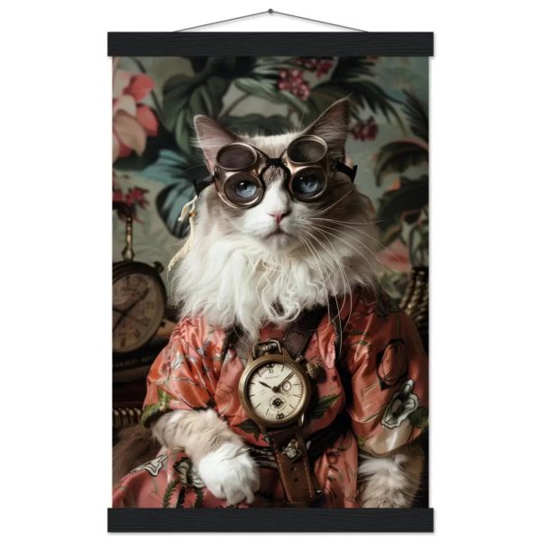 Schoolposter van een vrouwelijke Balinese kat