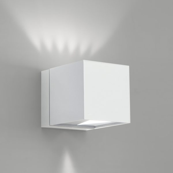 Dau 80 Wandlamp G9 gestructureerd wit