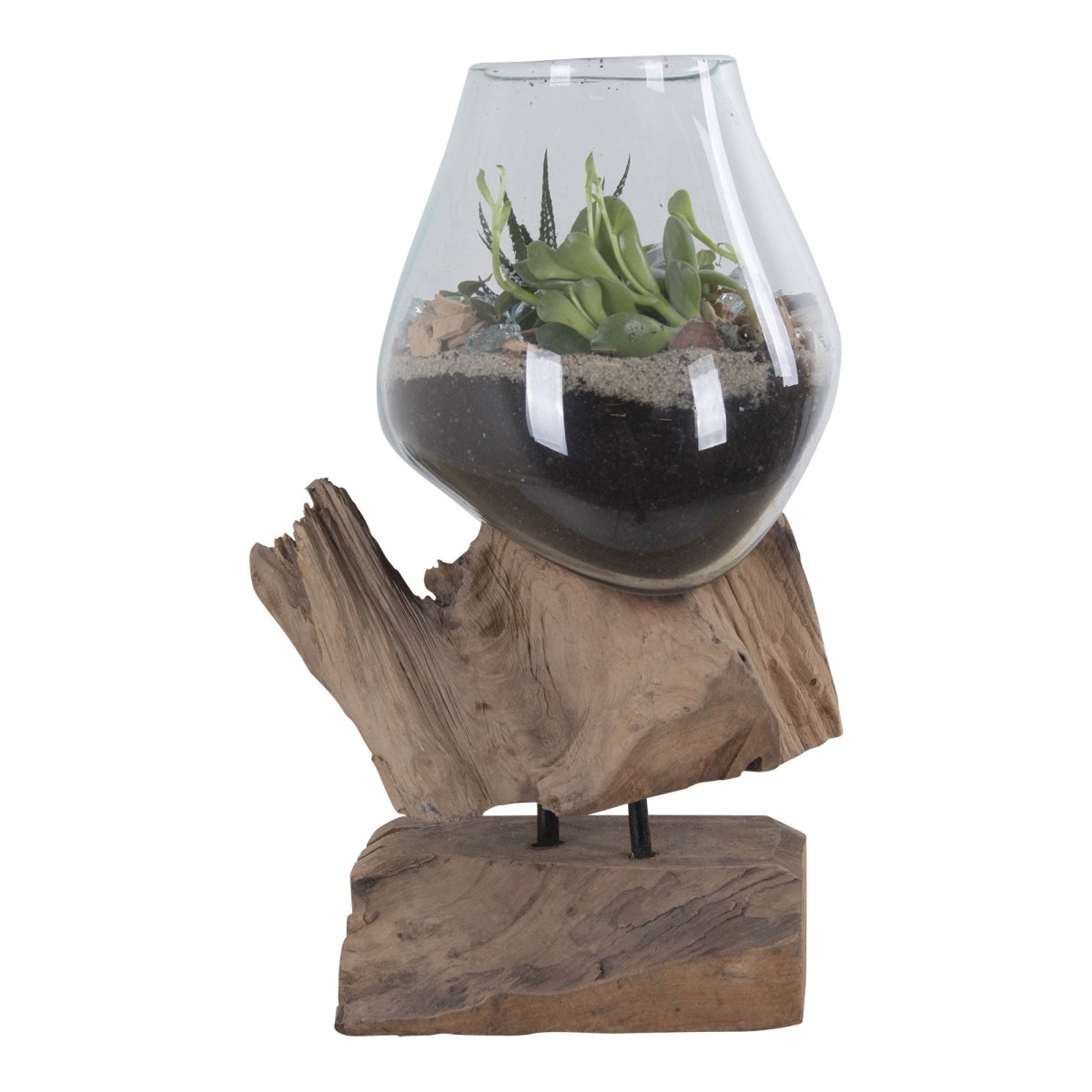 San Marino Waterdrop - Waterdrop decoratie met glas h25 cm - Afbeelding 4