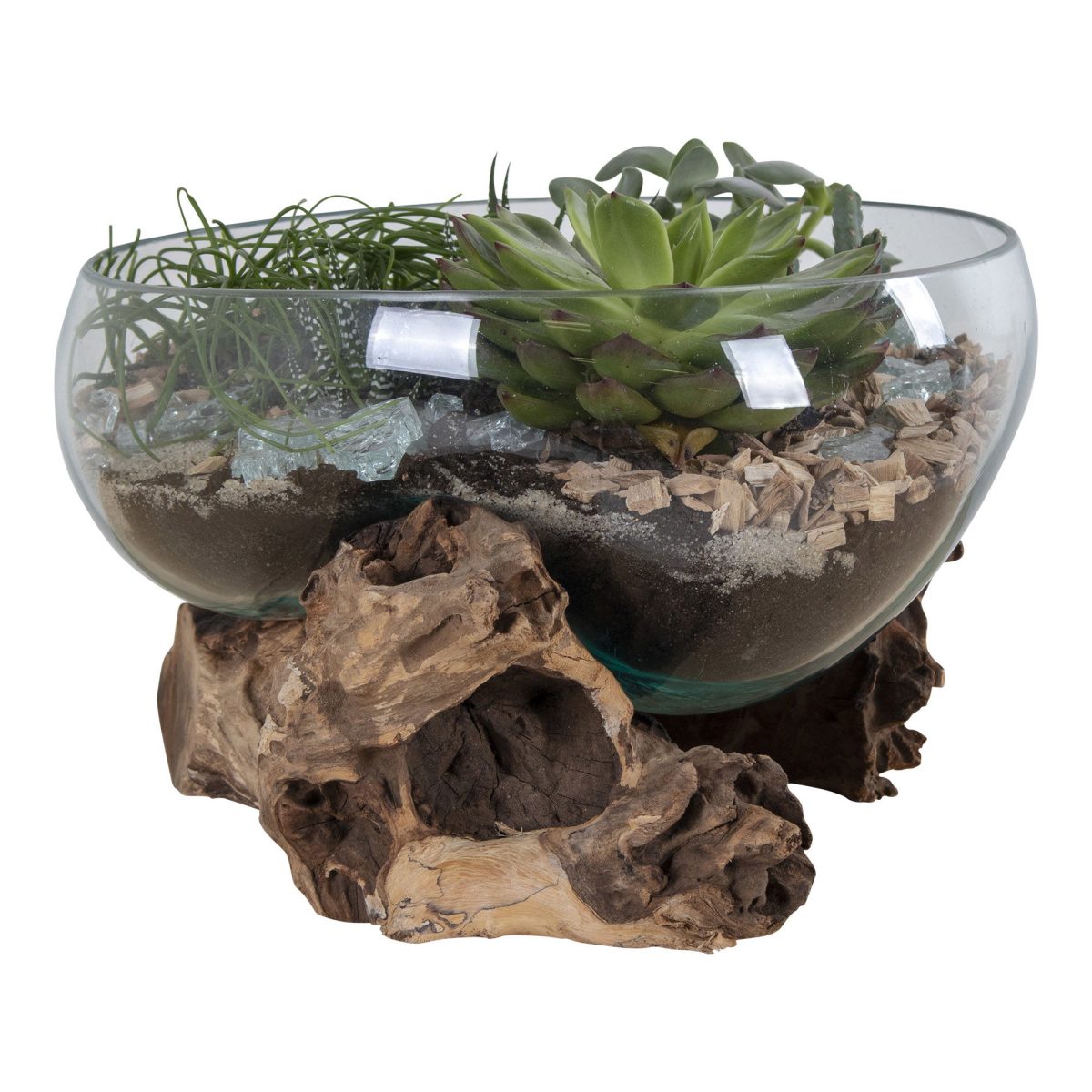 San Marino Waterdrop - Waterdrop decoratie met glas Ø26xh20 cm - Afbeelding 2