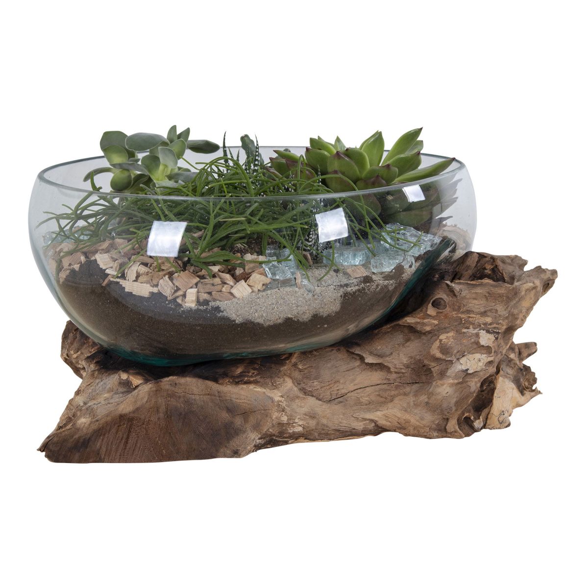San Marino Waterdrop - Waterdrop decoratie met glas Ø26xh20 cm - Afbeelding 3