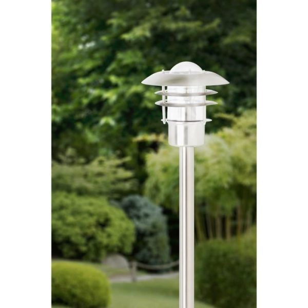 TERRENCE buitenpaal H90cm - BRILLIANT - Staal - 1 E27 lamp nodig