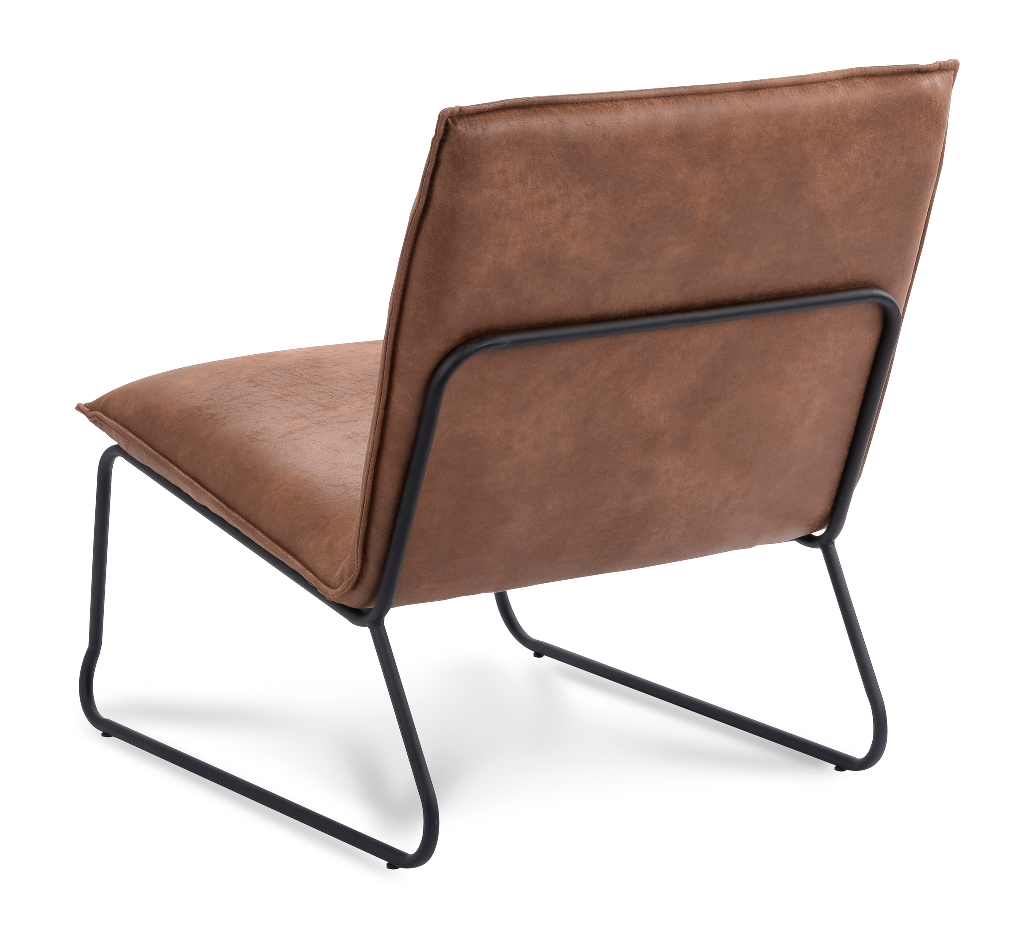 503461-2.jpg Fauteuil Chapman 1-zits Stof Rawhide Cognac 12 met geweer kleurig frame - Afbeelding 3