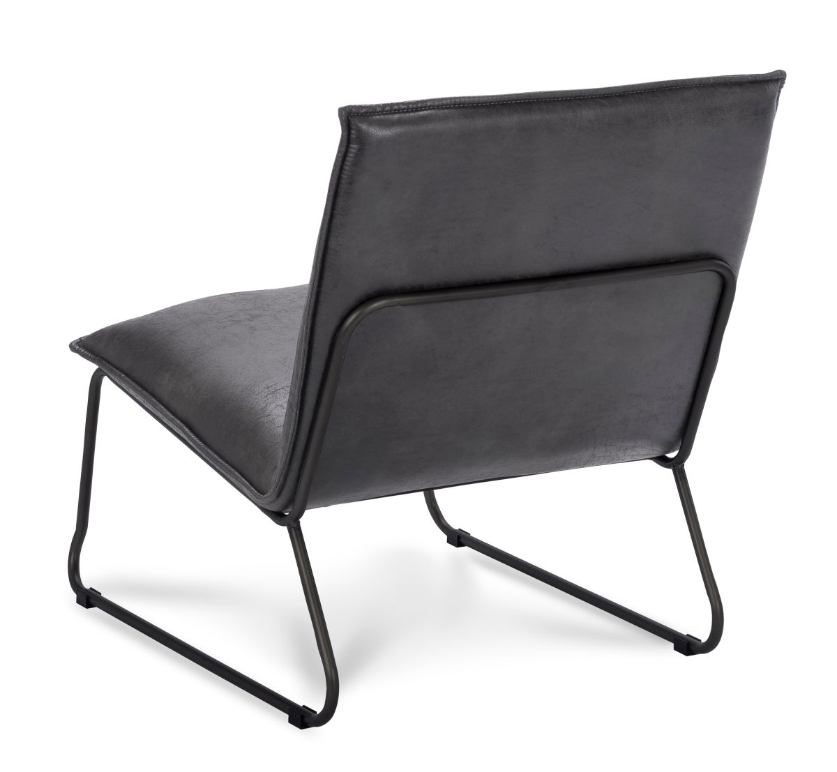 Fauteuil Chapman 1-zits Stof Rawhide Grey 05 Met frame in Gun kleur - Afbeelding 2
