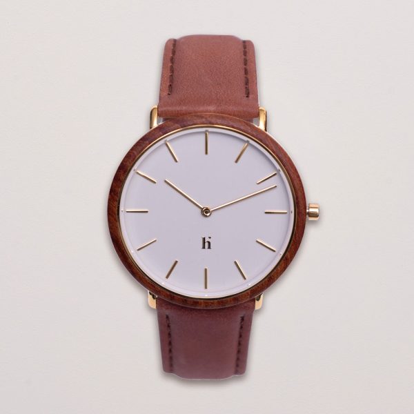 Horloge Warm Grijs