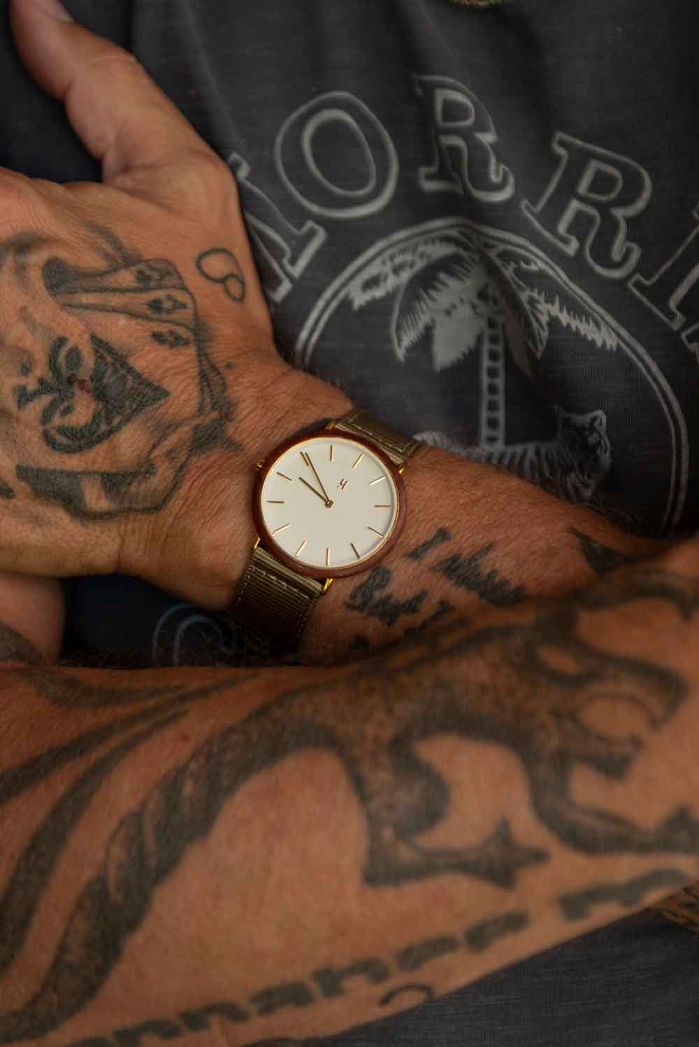 601430206004-4.jpg Horloge Warm Grijs - Afbeelding 5
