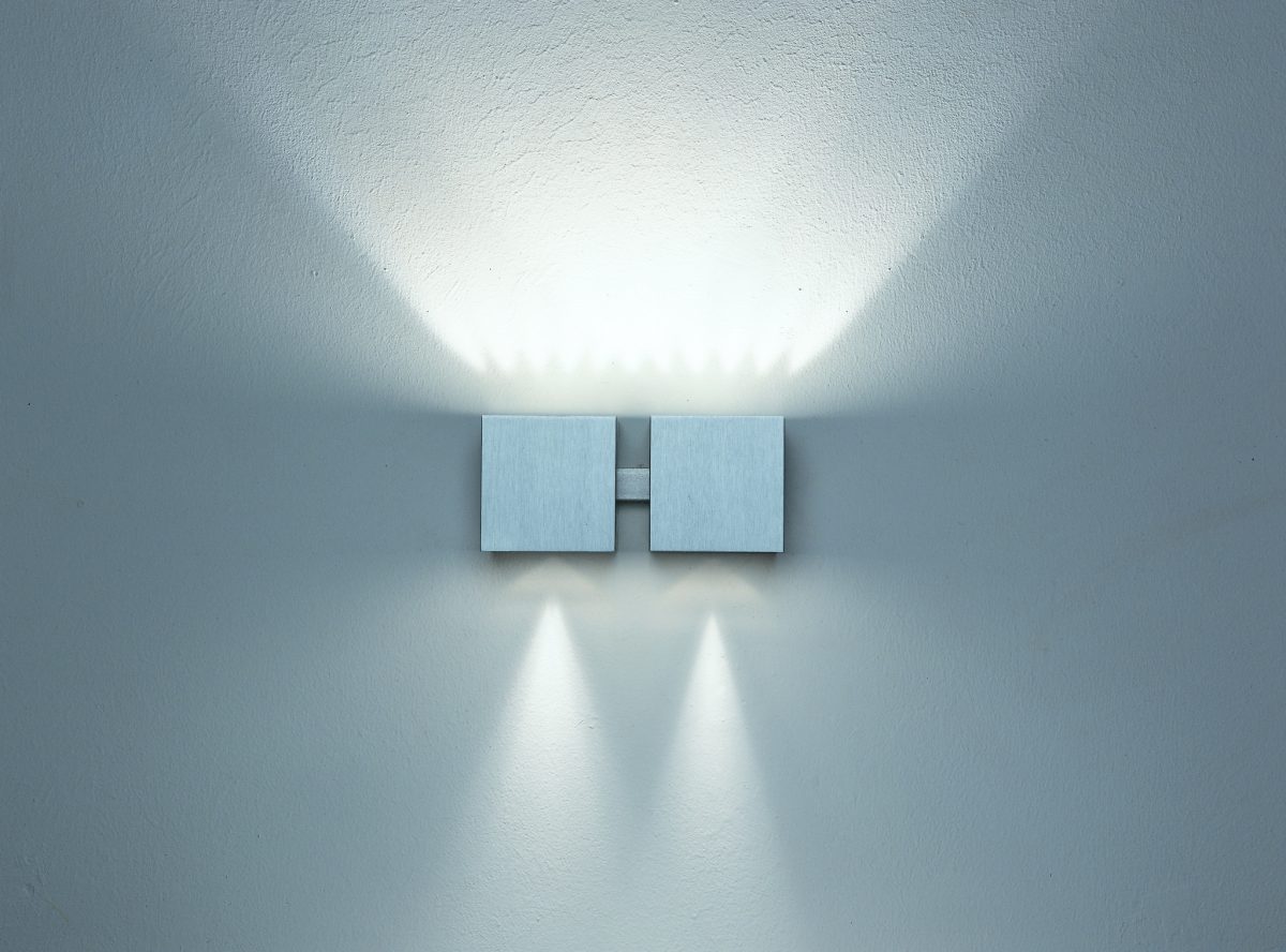 Dau 80 Wandlamp 2 x G9 Geborsteld aluminium - Afbeelding 2