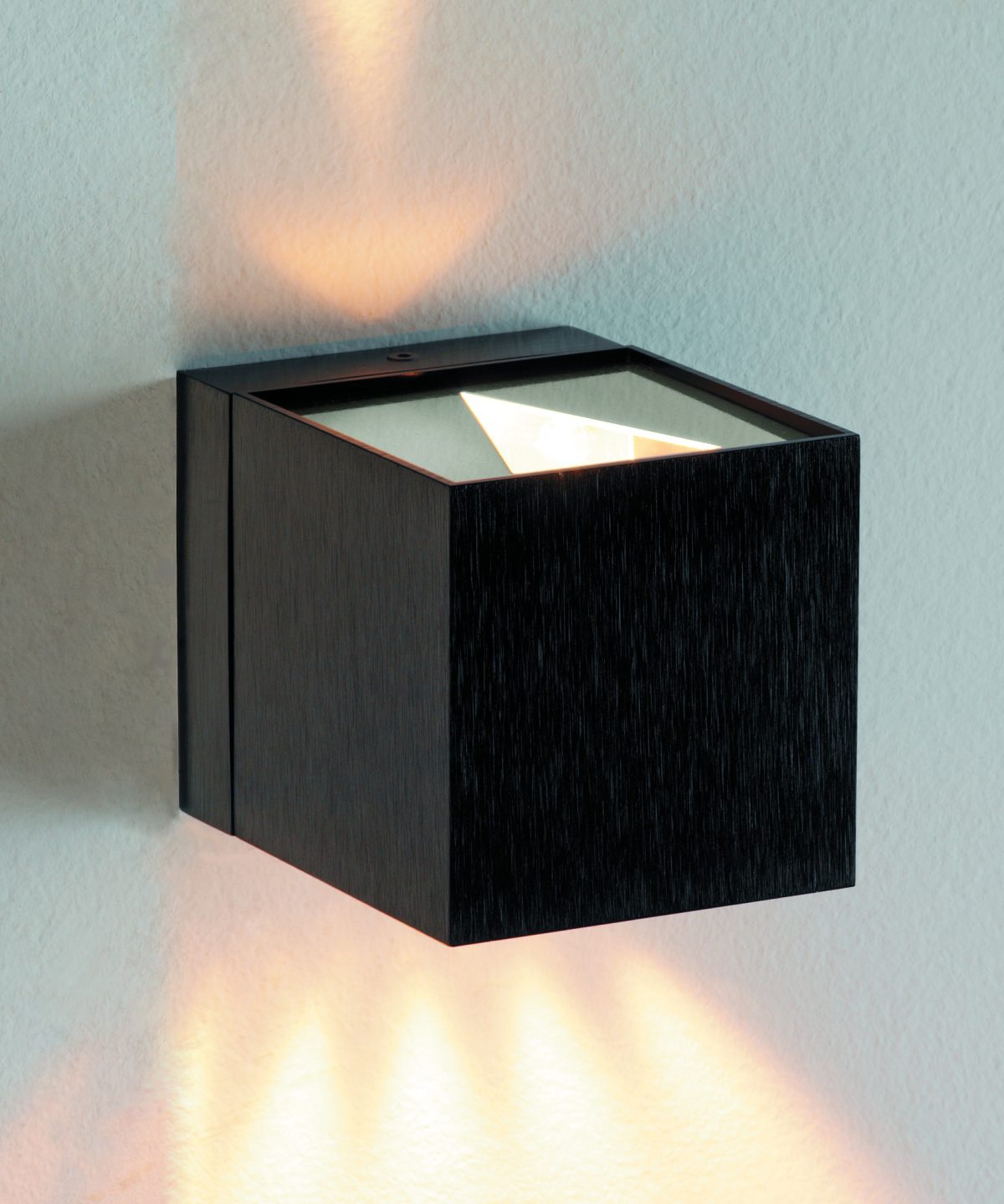 Dau 80 Wandlamp G9 Geborsteld zwart aluminium - Afbeelding 1