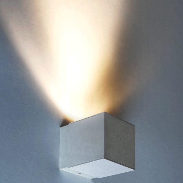 Dau 80 Wandlamp GU10 Geborsteld aluminium