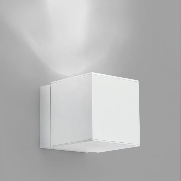 Dau 80 Wandlamp GU10 Geborsteld zwart aluminium