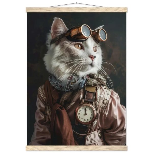 Schoolposter van een vrouwelijke Javaanse kat