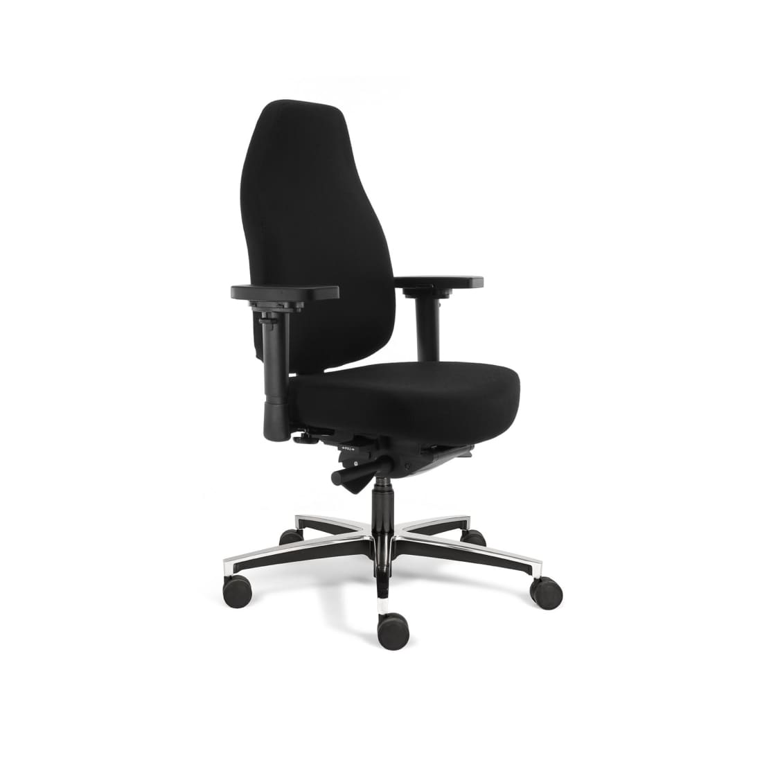 7000008C-0.jpg Zitten en bewegen Therapod X Standaard Zwart - Bureaustoel Mirage bekleding - Afbeelding 1