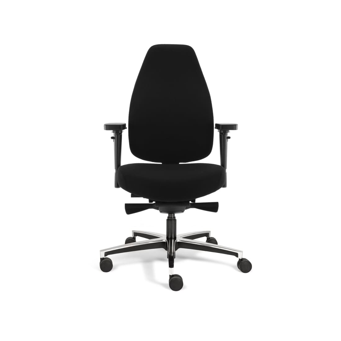 7000008C-2.jpg Zitten en bewegen Therapod X Standaard Zwart - Bureaustoel Mirage bekleding - Afbeelding 3