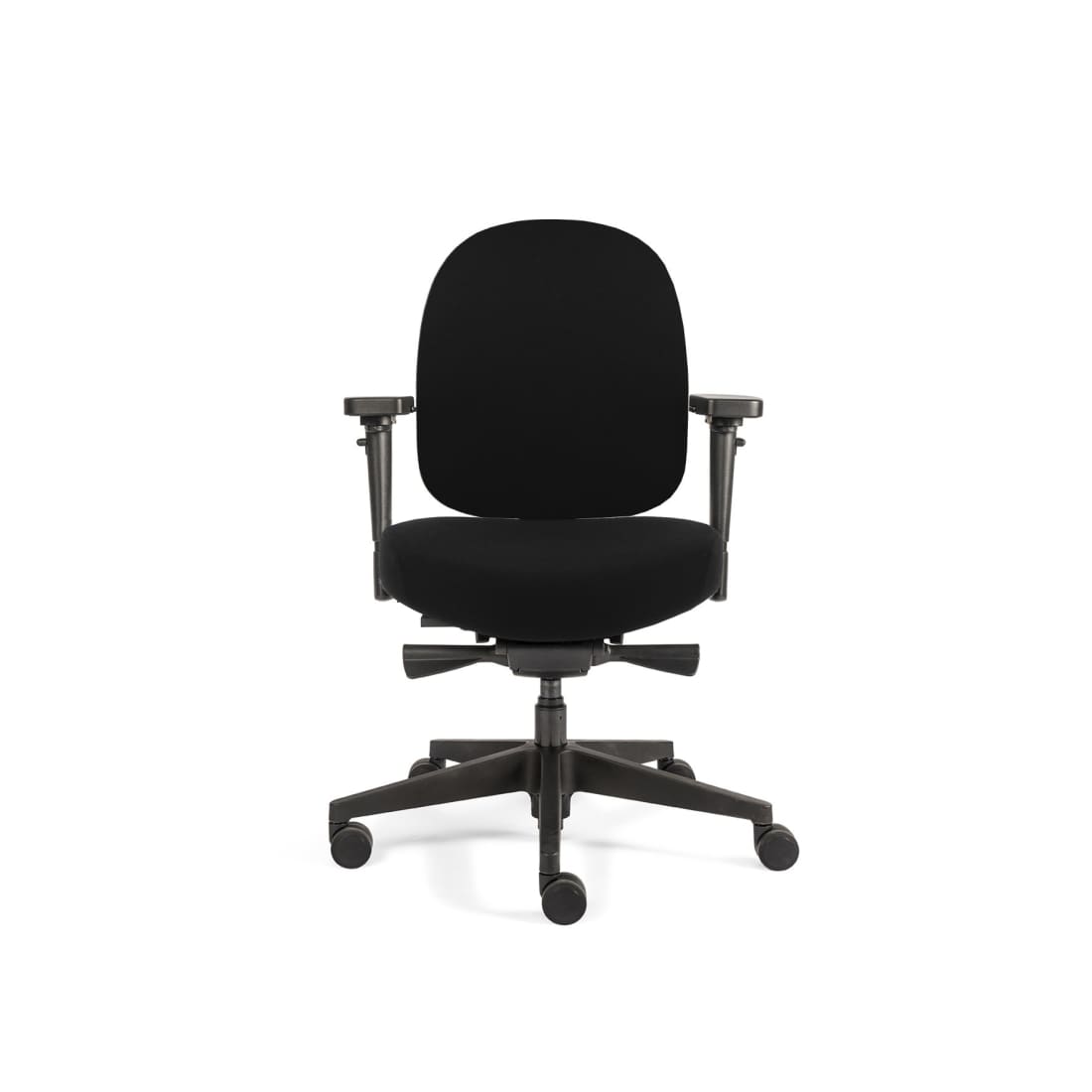 7000010C-2.jpg Zitten en bewegen Therapod X Compact Zwart - Bureaustoel Wolvilt Fenice - Afbeelding 3