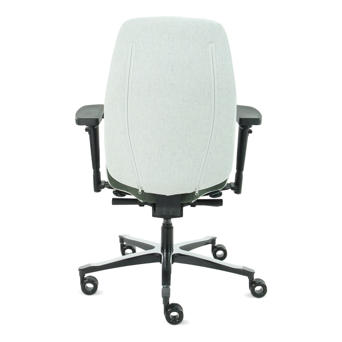 7000187C-6.jpg Bureaustoel Facet Wol Olive/Ashgrey - Afbeelding 7
