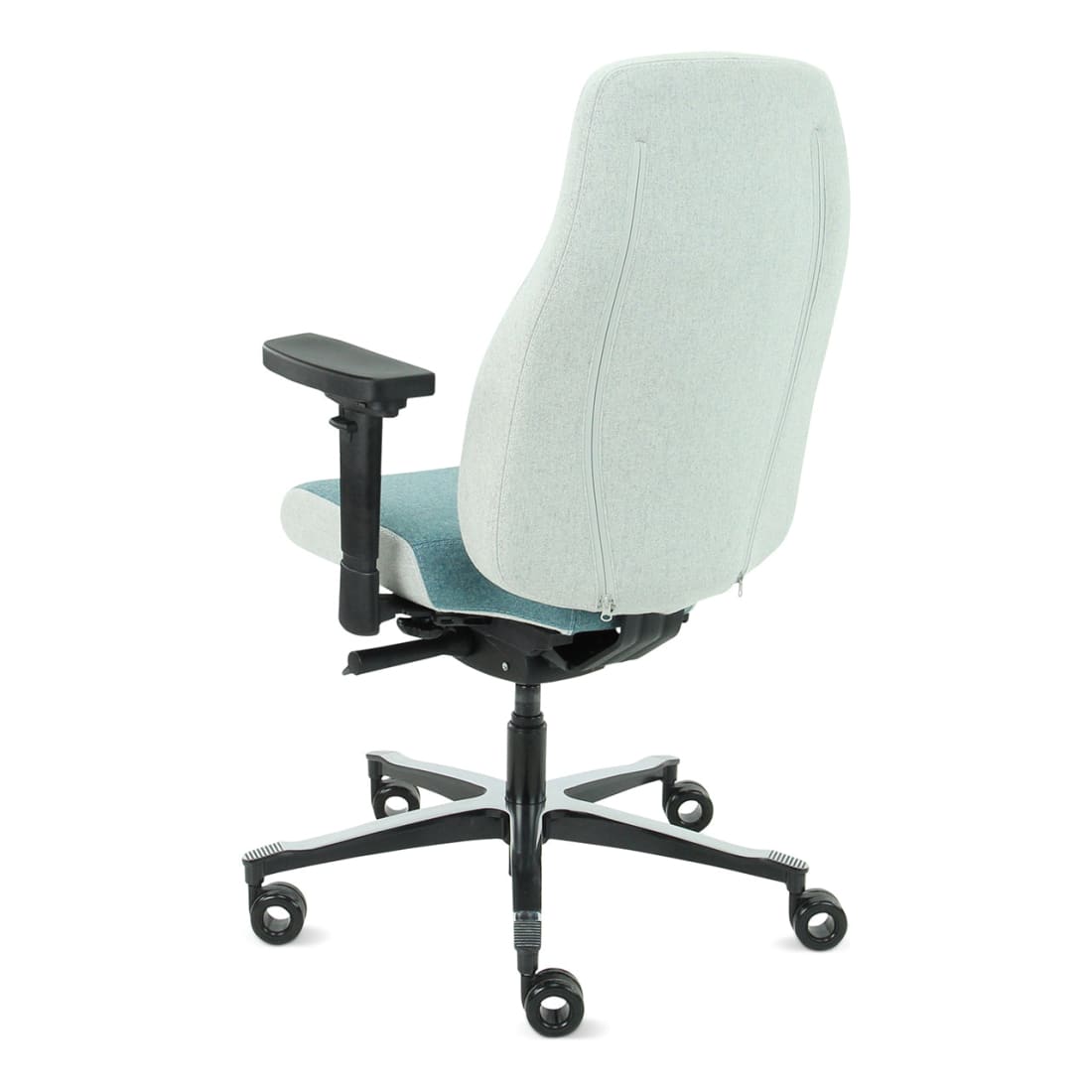 7000188C-5.jpg Bureaustoel Facet Wol Azure/Ashgrey - Afbeelding 6