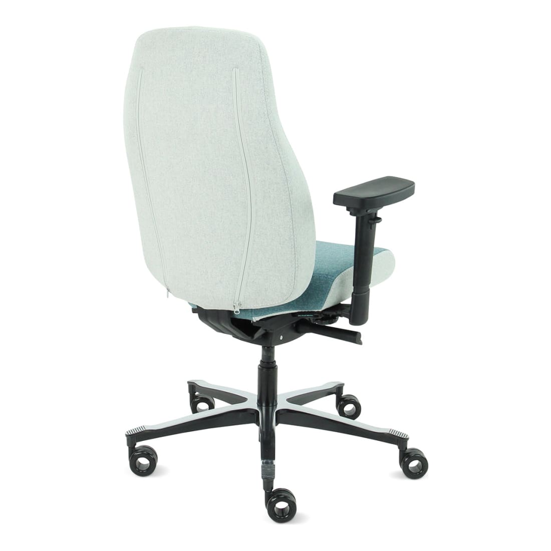 7000188C-7.jpg Bureaustoel Facet Wol Azure/Ashgrey - Afbeelding 8