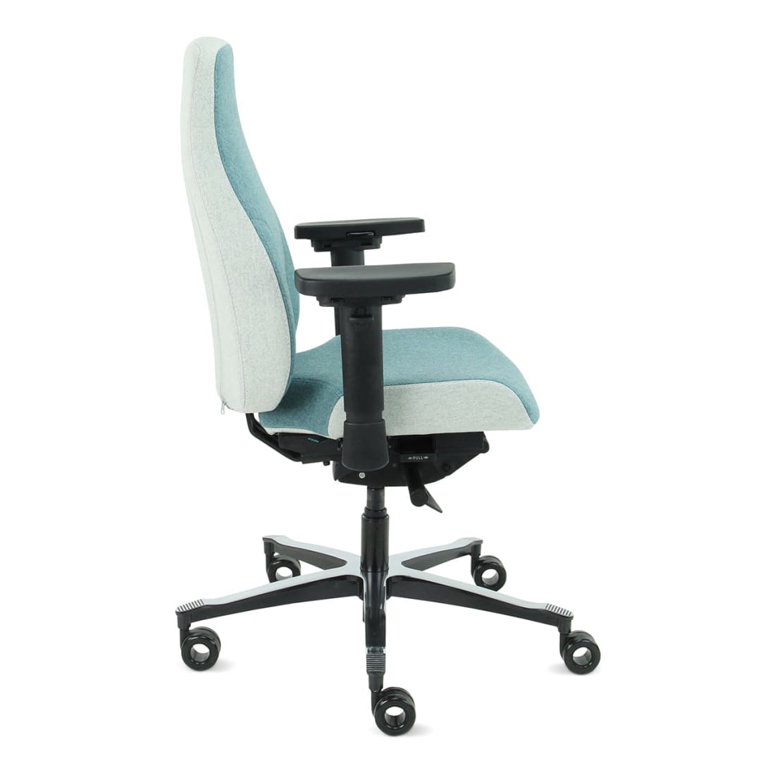 7000188C-8.jpg Bureaustoel Facet Wol Azure/Ashgrey - Afbeelding 9