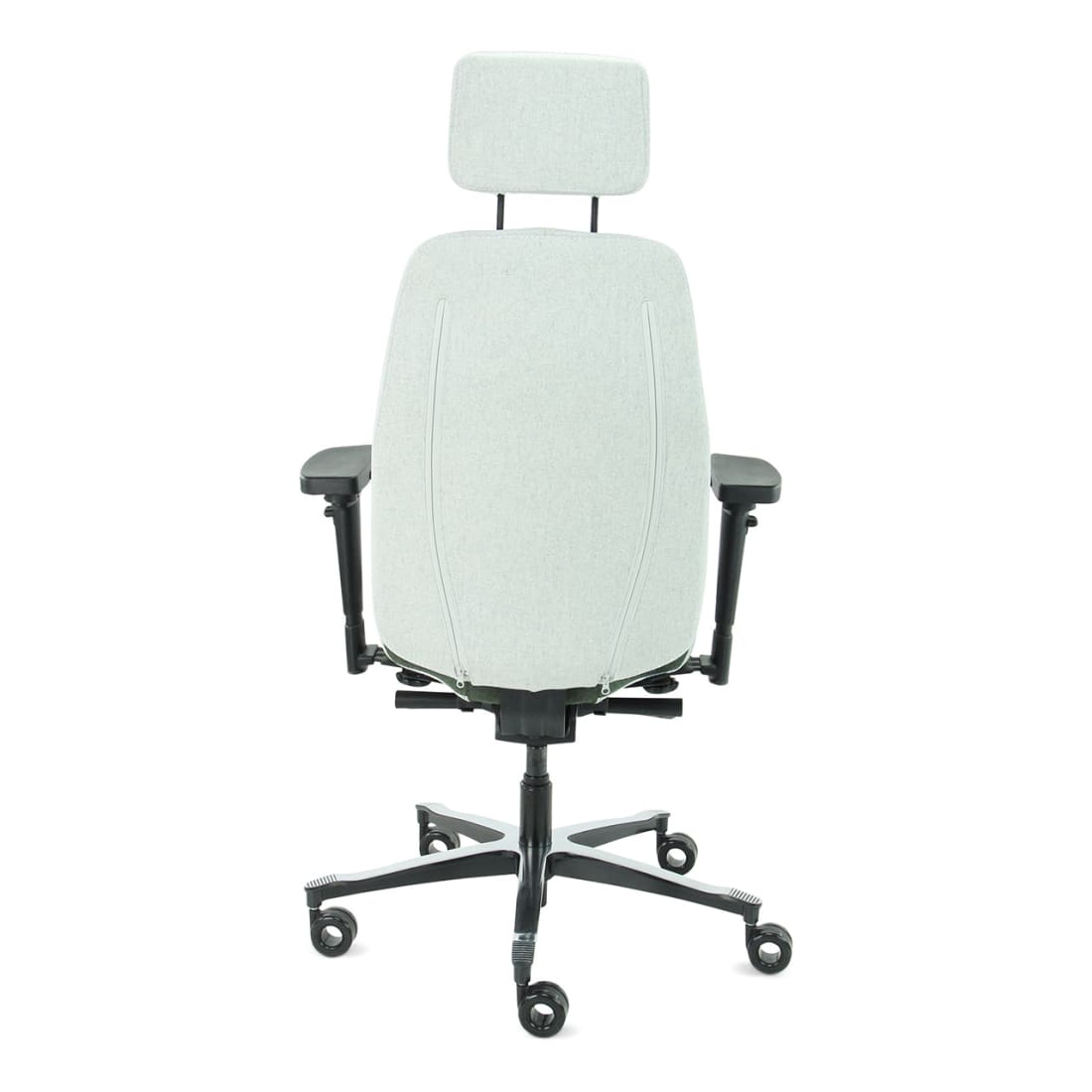 7000191C-6.jpg Bureaustoel Facet Wol Olive/Ashgrey - Afbeelding 7