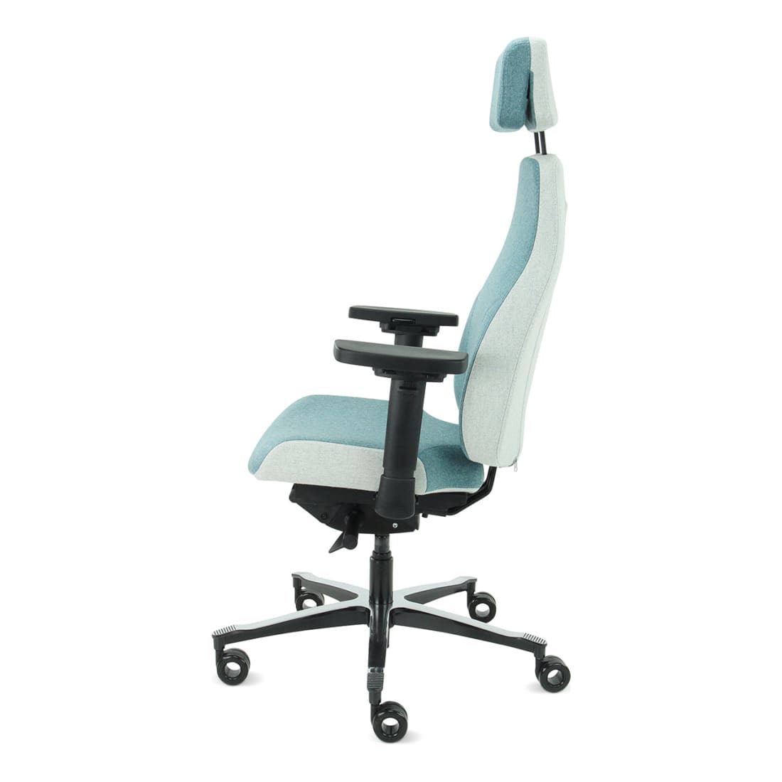7000192C-4.jpg Bureaustoel Facet Wol Azure/Ashgrey - Afbeelding 5